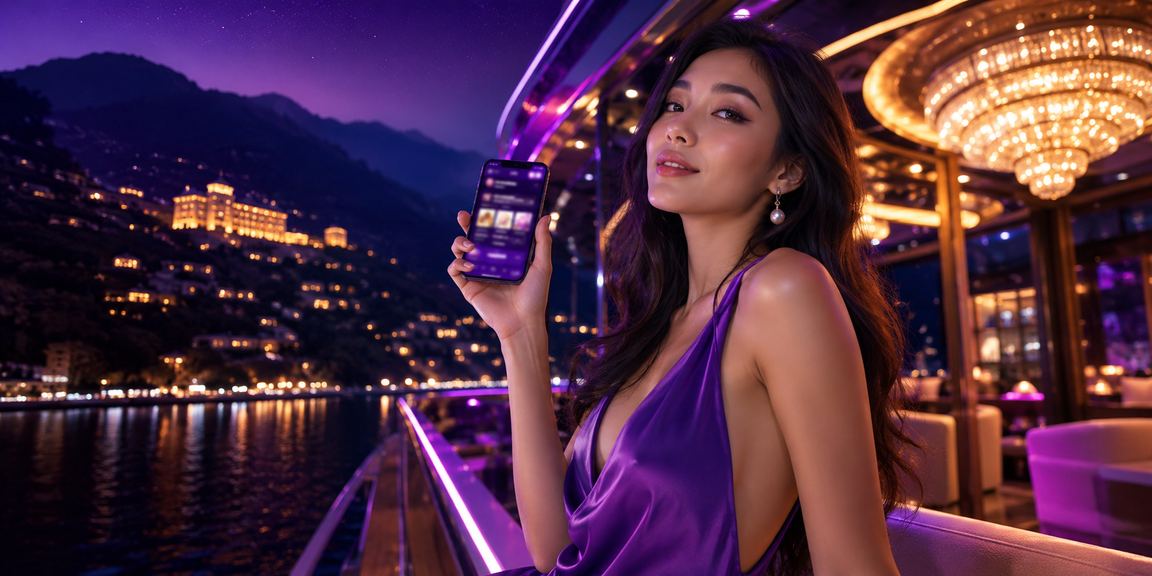 Màn hình điện thoại hiển thị giao diện cược esports với ánh đèn neon tại Sapa